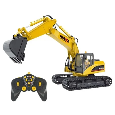 Радиоуправляемый экскаватор HUI NA 15CH масштаб 1:14 2.4G - HN1535 HN1535
