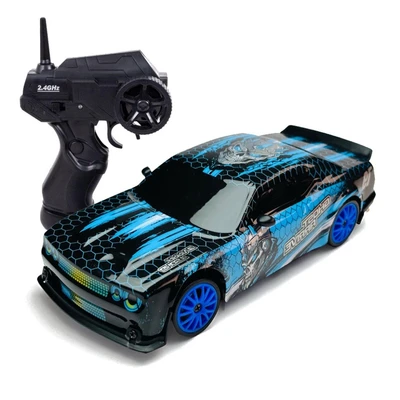 Радиоуправляемая машина для дрифта Dodge (19 см, 15 км/ч, сменные колеса, фишки) - SC24A26 SC24A26