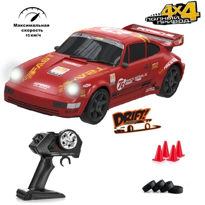 Радиоуправляемая машина для дрифта Porsche 911 GT RS 4WD 1:24 - 757-4WD33D 757-4WD33D
