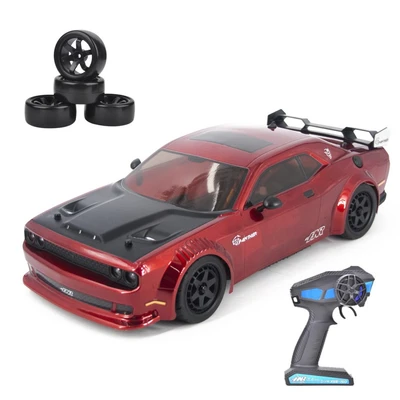 Радиоуправляемый автомобиль HSP / HNR Dodge SRT (колеса шоссейные+дрифт LED фары 1:10 4WD) - H9802-H98248-1 H9802-H98248-1