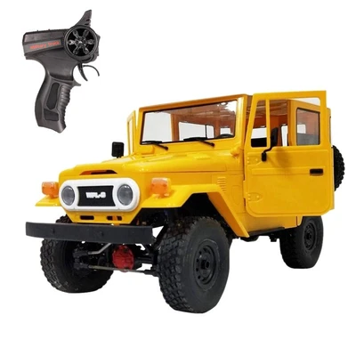 Радиоуправляемый внедорожник WPL Toyota FJ40 желтый 4WD масштаб 1:16 2.4G - WPLC-34-YELLOW WPLC-34-YELLOW