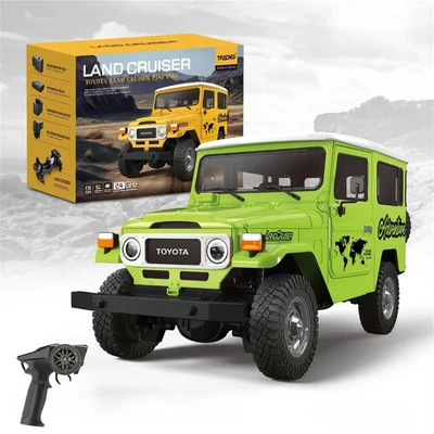 Радиоуправляемый внедрожник TOYOTA FJ40 PRO (свет, выхлоп, Li-Po 5C) - HG4-50-PRO-GREEN HG4-50-PRO-GREEN
