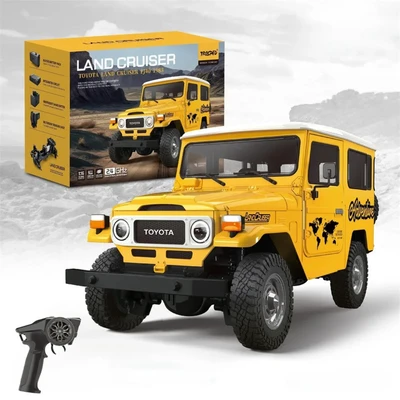 Радиоуправляемый внедрожник TOYOTA FJ40 PRO (свет, выхлоп, Li-Po 5C) - HG4-50-PRO-YELLOW HG4-50-PRO-YELLOW