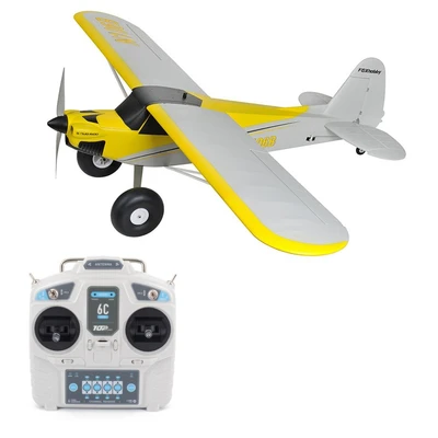 Радиоуправляемый самолет S Cub 1500mm Yellow RTF + Flight Controller - TOP126E TOP126E