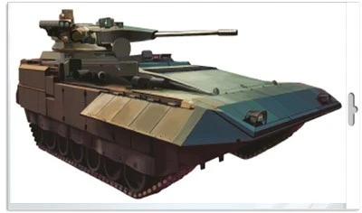 *Ф-15657 ПЛАКАТ ВЫРУБНОЙ А3 В ПАКЕТЕ. Военная техника. БМП Т-15 Армата (двухсторонний, в индивидуальной упаковке, с европодвесом и клеевым клапаном) - группа Военная техника 205550866