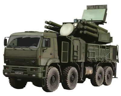 Ф-15674 Плакат вырубной А3+. Военная техника. Панцирь-С1. Двухсторонний - группа Военная техника 1621546360