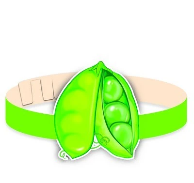 МА-15592 Маска-ободок. Горох - группа Овощи 139087672
