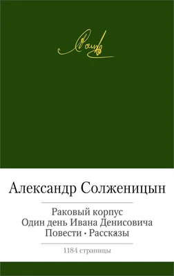 Раковый корпус. Один день Ивана Денисовича. Повести. Рассказы 2058794501
