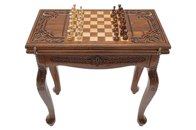 Стол ломберный Нарды + Шахматы, Haleyan 1685759997