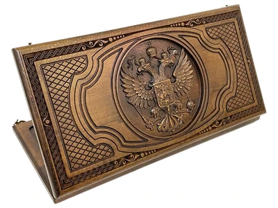 Нарды резные "Герб РФ 3" 60, Ustyan 174944665