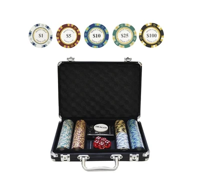 Набор для покера Monte Carlo на 200 фишек 2002292837