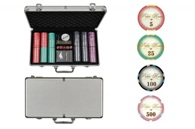 Набор для покера Valentino Poker Room Ceramic на 300 фишек 1039978265
