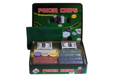 Набор для покера Holdem Light на 500 фишек с номиналом 767364981