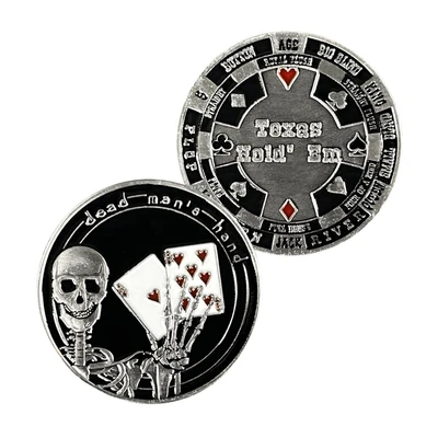 Карт-протектор Card Guard "Dead man's hand (silver)" 1943133644