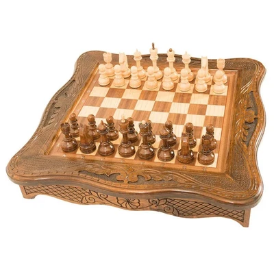Шахматы резные в ларце 40, Haleyan 6143903