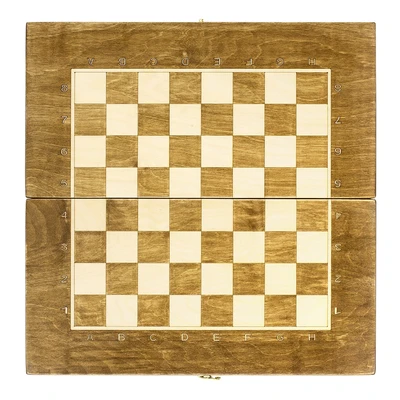 Шахматная доска "Сенатор" 40 см, ясень, Partida 1659791770