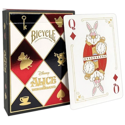 Карты "Bicycle Disney Alice in Wonderland Standard Index" 253594708