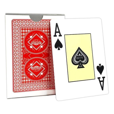 Карты для покера "Poker Night Pro" red 100% пластик 16643726