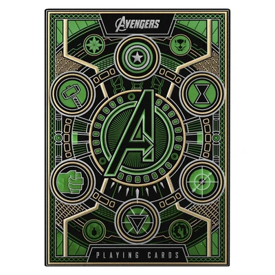 Карты "Theory11 Avengers Infinity Saga Green Edition" 1076612841