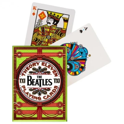 Карты "Theory11 The Beatles Green" 821996848