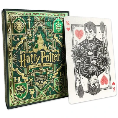 Карты "Theory11 Harry Potter Deck - Green (Slytherin)" 644730962