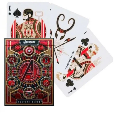 Карты "Theory11 Avengers Red Edition" 1606600264