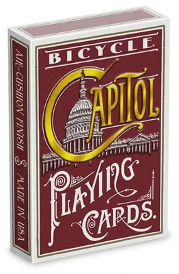 Карты "Bicycle Capitol red" 750573381