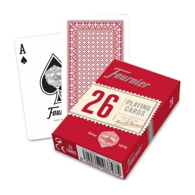 Карты "Fournier no 26 (bridge size) red" 1063802454