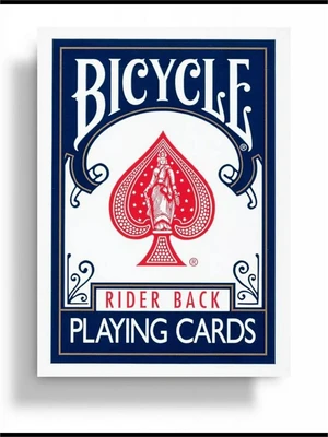 Карты "Bicycle rider back 808 standard poker playing cards blue" 1569856452