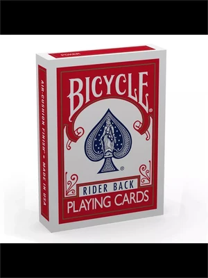Карты "Bicycle rider back 808 standard poker playing cards red" 1877599472