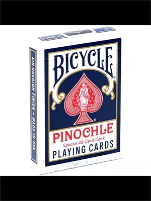 Карты "Bicycle Pinochle Blue" 1947496921