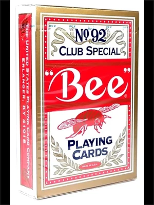 Карты "Bee Gold Gravity Standard Index Red" 425366673
