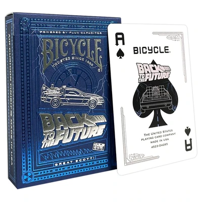 Карты "Bicycle back to the Future standard index blue" 1053978953