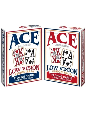 Карты "Low Vision New Sight Poker Deck" 766239000