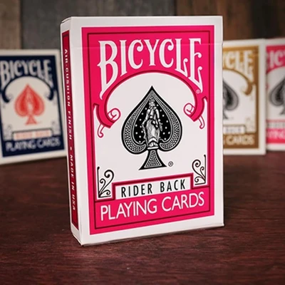 Карты "Bicycle Fuchsia Standard Index" 1548193745