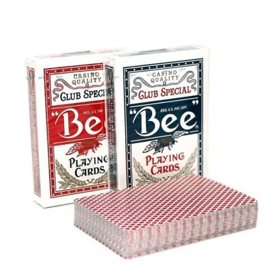 Карты "BEE JUMBO INDEX RED & BLUE" 1404669303