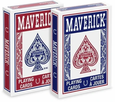 Карты "Maverick Standard Index Red/blue" 785494442