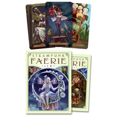 Карты Таро "Steampunk Faerie Tarot Cards" Llewellyn / Таро Фейри в стиле Стимпанк 719851865