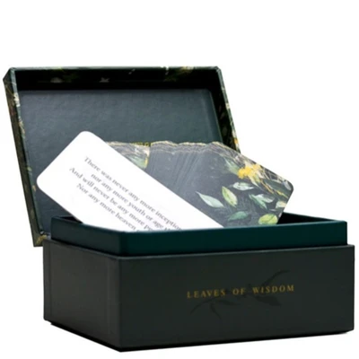 Карты Таро "Leaves of Wisdom cards" Blue Angel / Листья карт мудрости 598457208