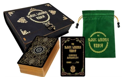 Карты Таро The Slavic Legends Tarot - LIMITED EDITION Size 14cm, Taroteca / Славянские Легенды, Лими 951189359