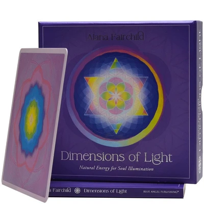 Карты Таро "Dimensions of Light Deluxe Oracle Cards" Blue Angel / Карты Оракула Измерения Света 1468724092