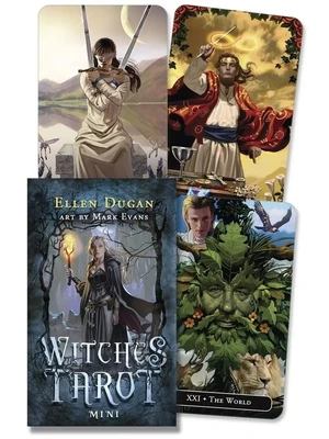 Карты Таро "Witches Tarot Mini" Llewellyn / Таро Ведьм Мини 1060463276