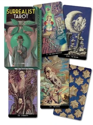 Карты Таро "Surrealist Tarot" Lo Scarabeo / Таро Сюрреалистическое 127446200