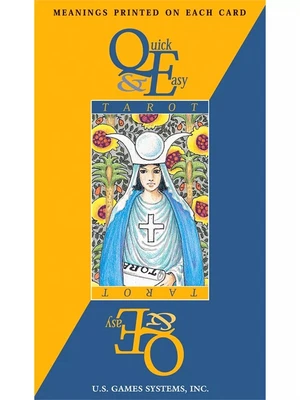 Карты Таро "Quick and Easy Tarot Deck" US Games / Таро "Быстро и Легко" 51942733