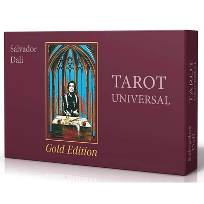 Карты Таро "Salvador Dali Universal Tarot Gold Edition" AGM Urania / Сальвадор Дали Золотое Издание 1041421033