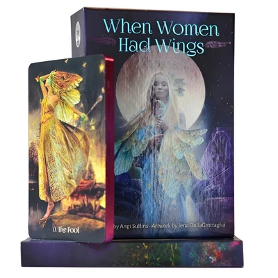 Карты Таро "When Women Had Wings Tarot Deck" US Games / Когда у женщин были Крылья, Колода Таро 910112868