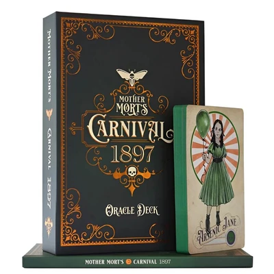 Карты Таро "Mother Mort's Carnival 1897" US Games / Карнавал Матери Смерти 1897 года 892269224