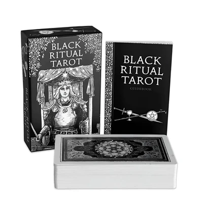 Карты Таро "Black Ritual Tarot" US Games / Черное ритуальное Таро 129071485