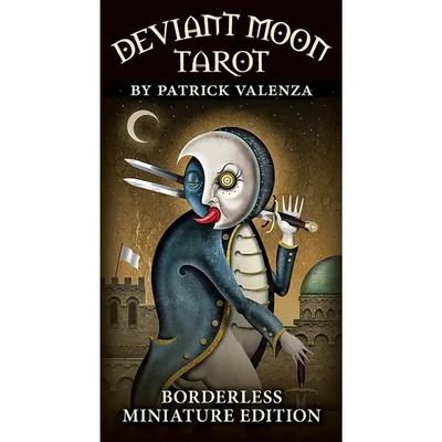 Карты Таро "Deviant Moon Tarot Miniature Borderless" US Games / Девиантное Лунное Таро Миниатюрное 803709181