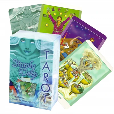 Карты Таро "Simply Deep Tarot cards" Schiffer Publishing / Глубокие карты Таро 756471968